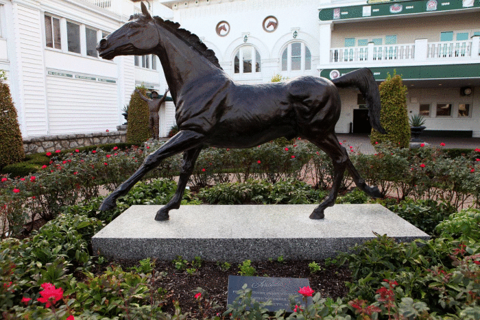 last wood memorial winner to win the kentucky derby