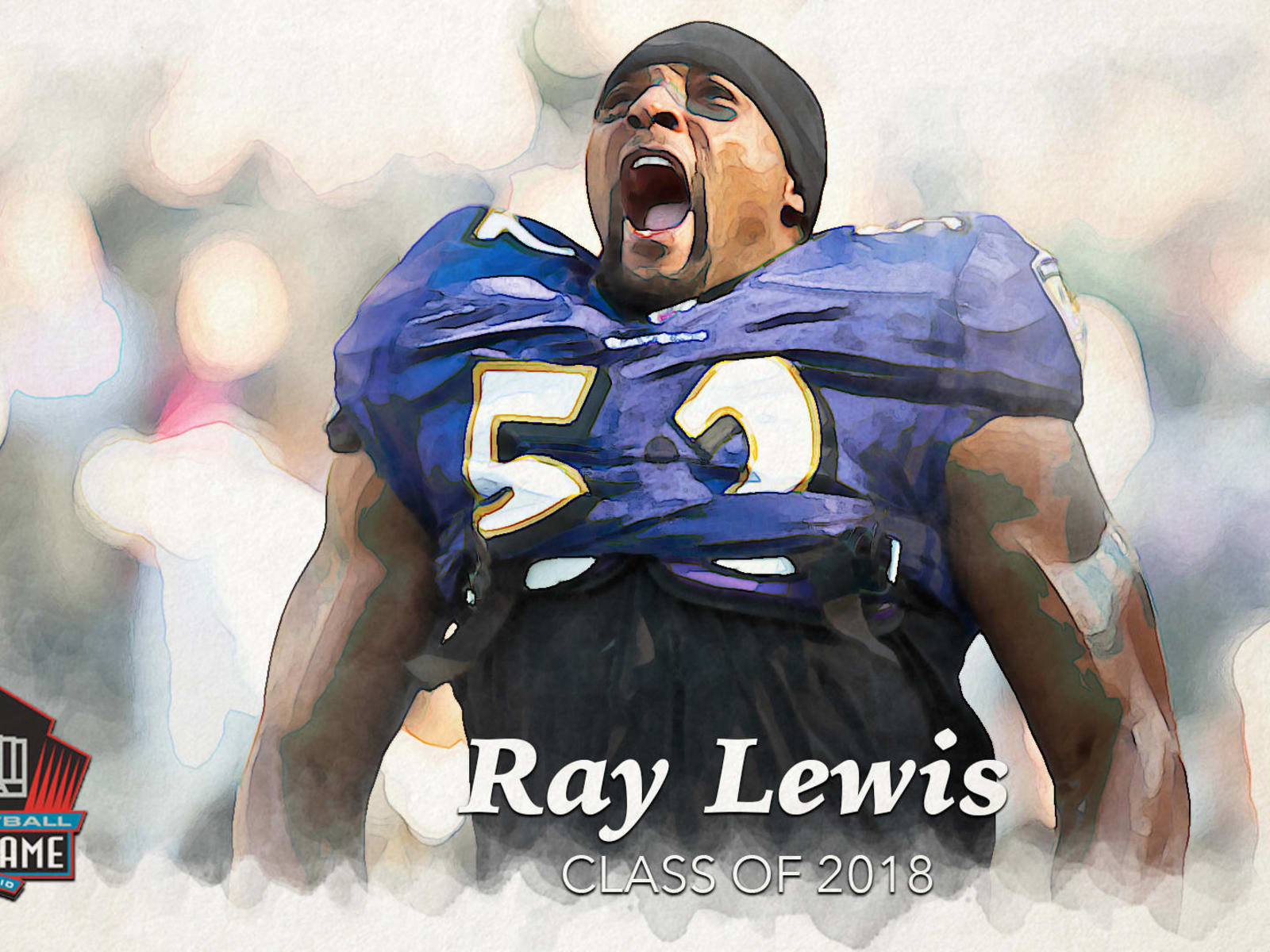 Ray Lewis' final game-worn uniform sent to the Hall of Fame