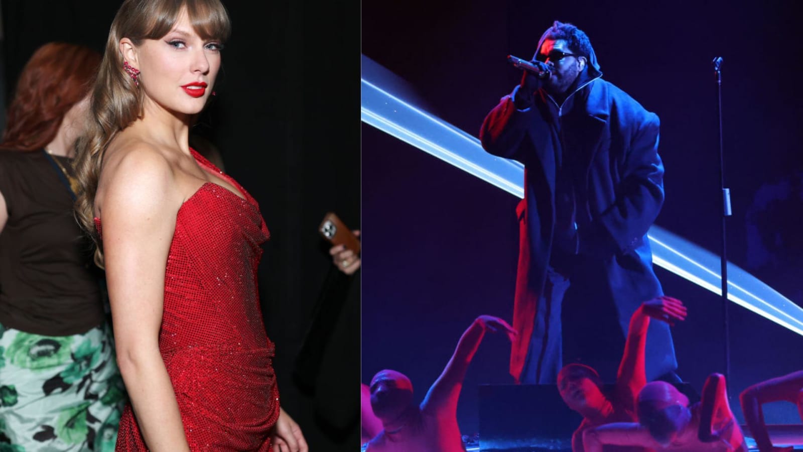 Viral Clip of Taylor Swift&#39;s Dance Moves During The Weeknd&#39;s GRAMMY Performance Light Up Social Media
