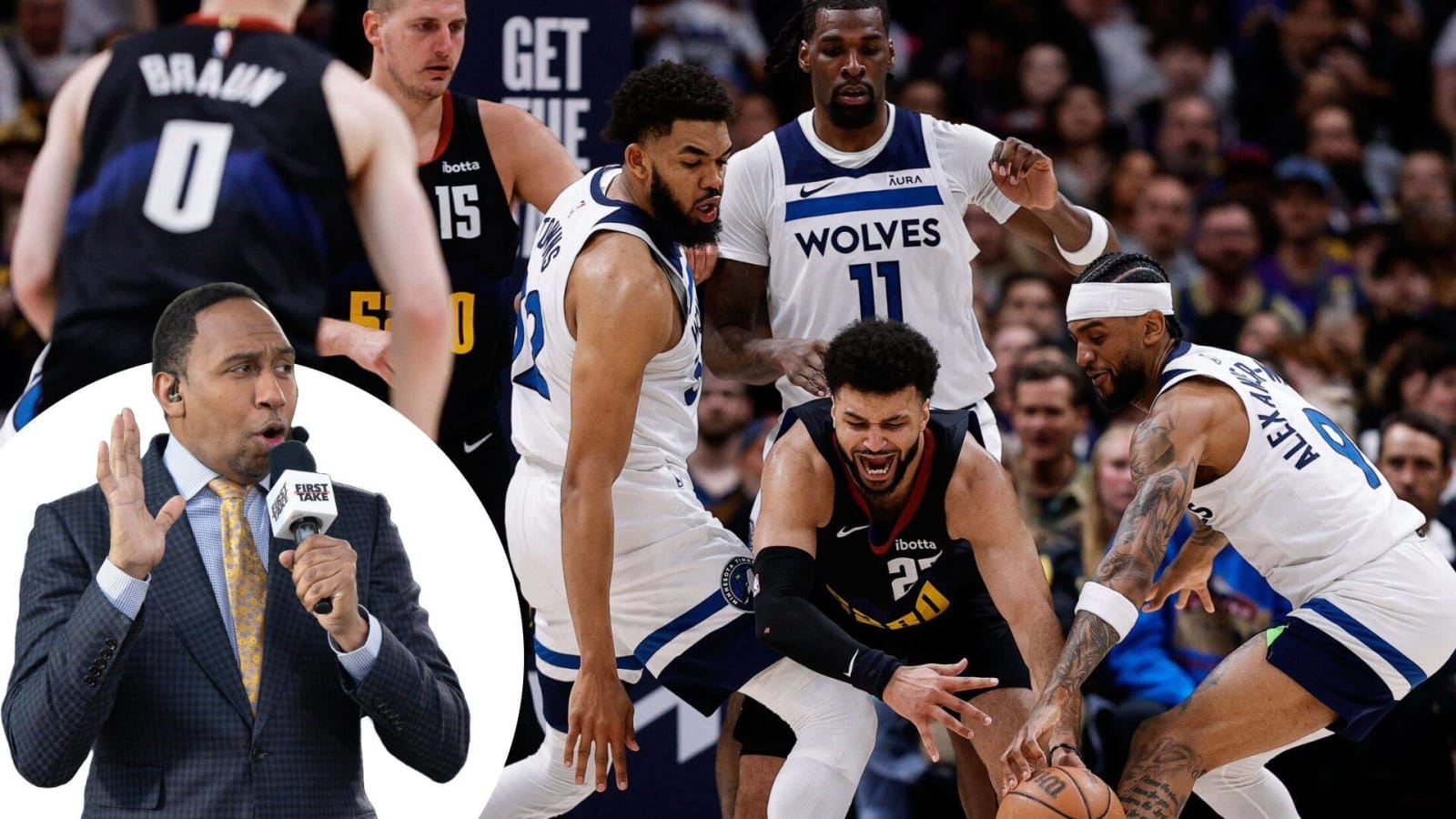 Stephen A. Smith Crowns Timberwolves as NBA Champs After Dominating Nuggets in Game 2