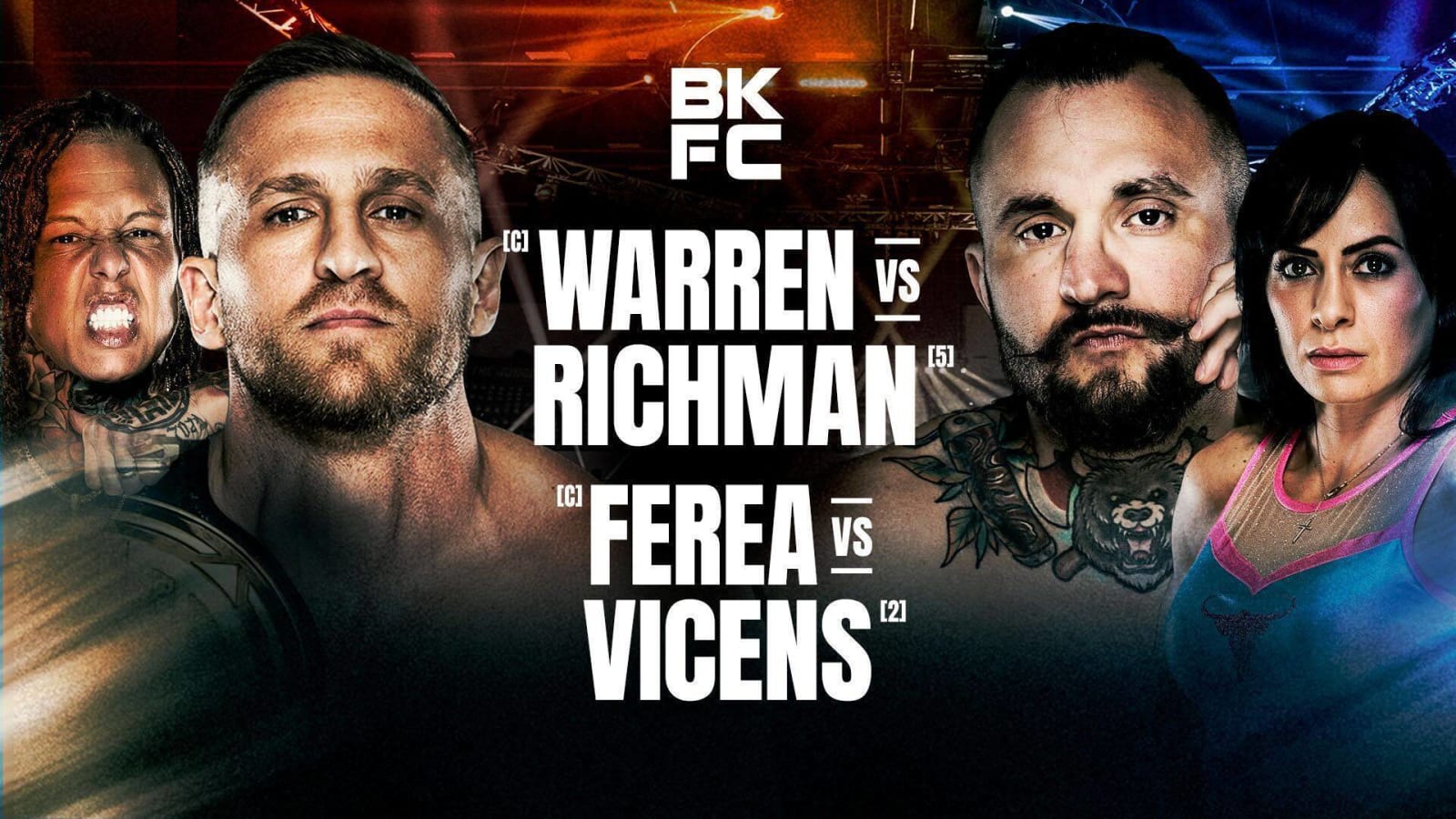 BKFC Tonight: Fight Card, Start Times, And TV Info For The Upcoming BKFC Schedule
