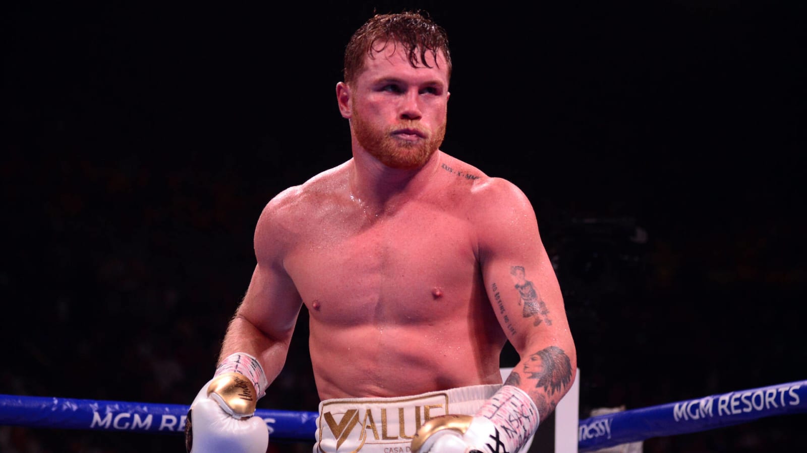 Canelo Alvarez gets annoyed after Jake Paul fight question