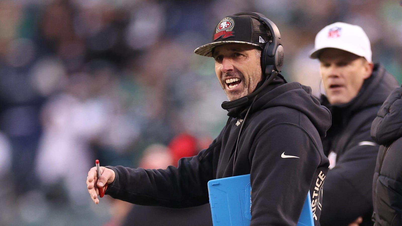 Kyle Shanahan is relieved the 49ers won’t open the season against the Eagles