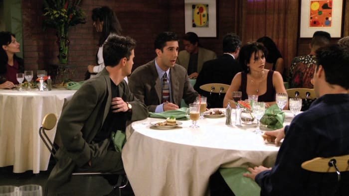“The One with Five Steaks and an Eggplant” (2x05)