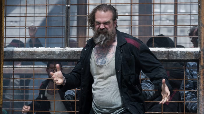 Harbour went through a transformation while shooting