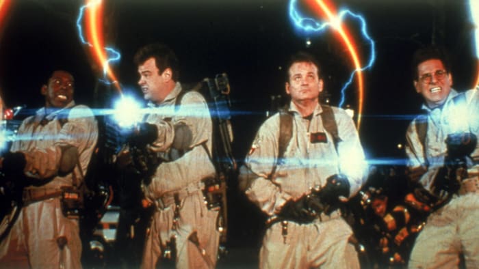 "Ghostbusters" - Written by Dan Aykroyd and Harold Ramis
