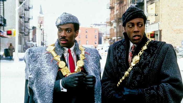 "Coming to America" - Written by David Sheffield and Barry Blaustein, from a story by Eddie Murphy