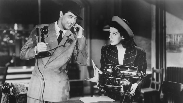 "His Girl Friday" - Written by Charles Lederer, based on the play “The Front Page” by Ben Hecht and Morrie Ryskind
