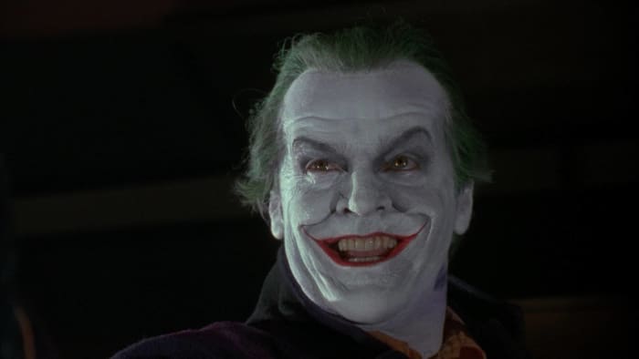 Jack Napier/Joker, "Batman" (1989)