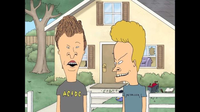 Beavis and Butt-Head from 'Beavis and Butt-Head'