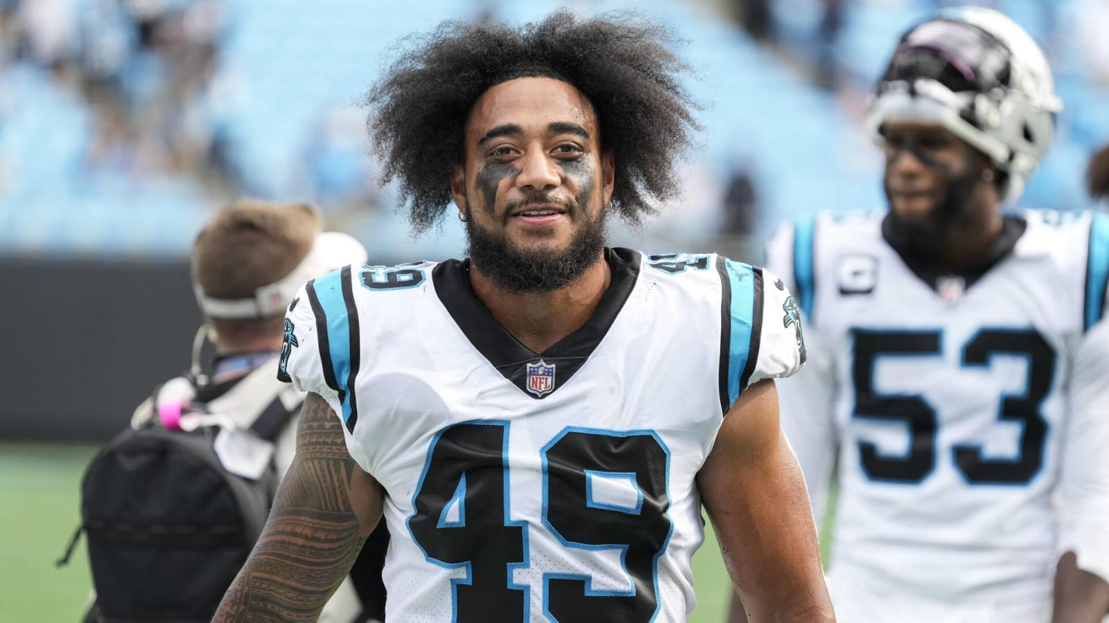 Panthers agree to two-year extension with Frankie Luvu