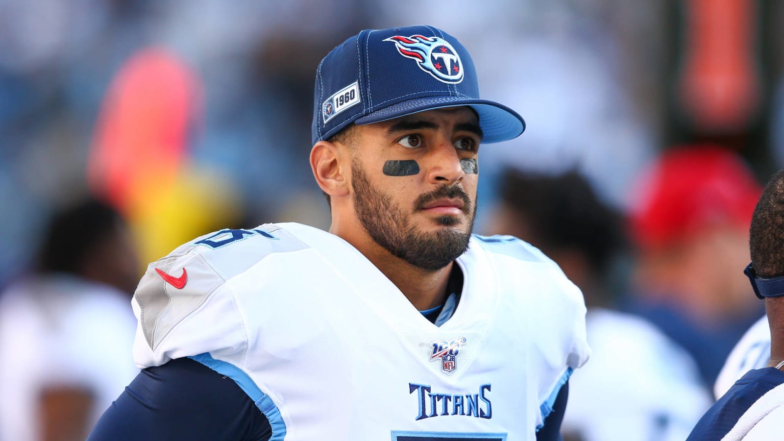 Marcus Mariota 'no threat' for Raiders' starting QB role?