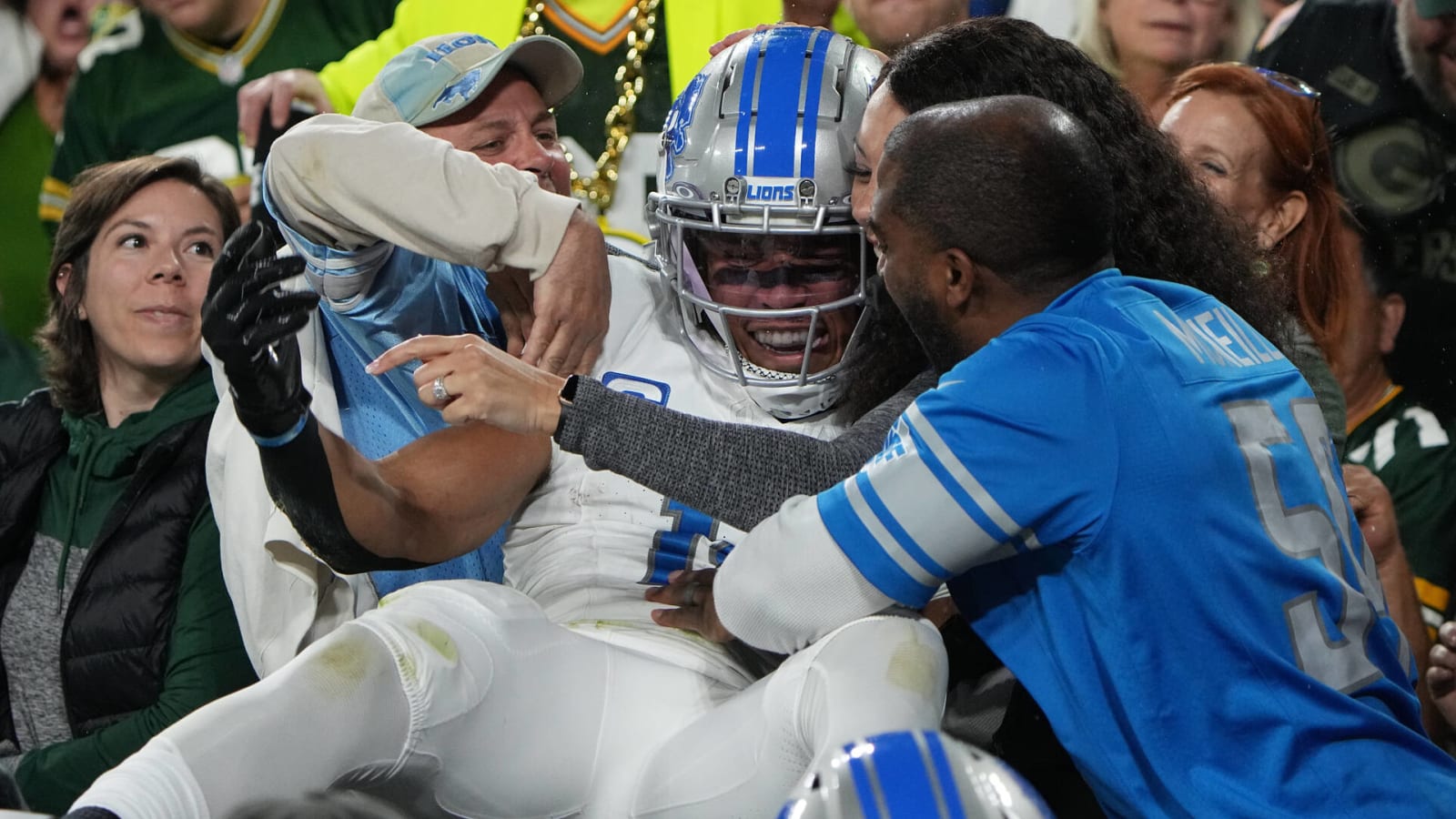 Lions star WR gets revenge on Packers fans