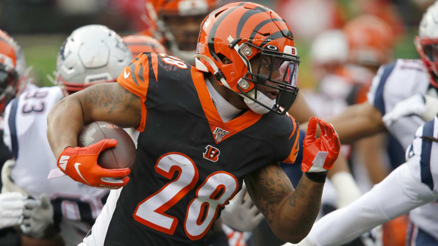 The 'Bengals 1,000 yard rushers' quiz