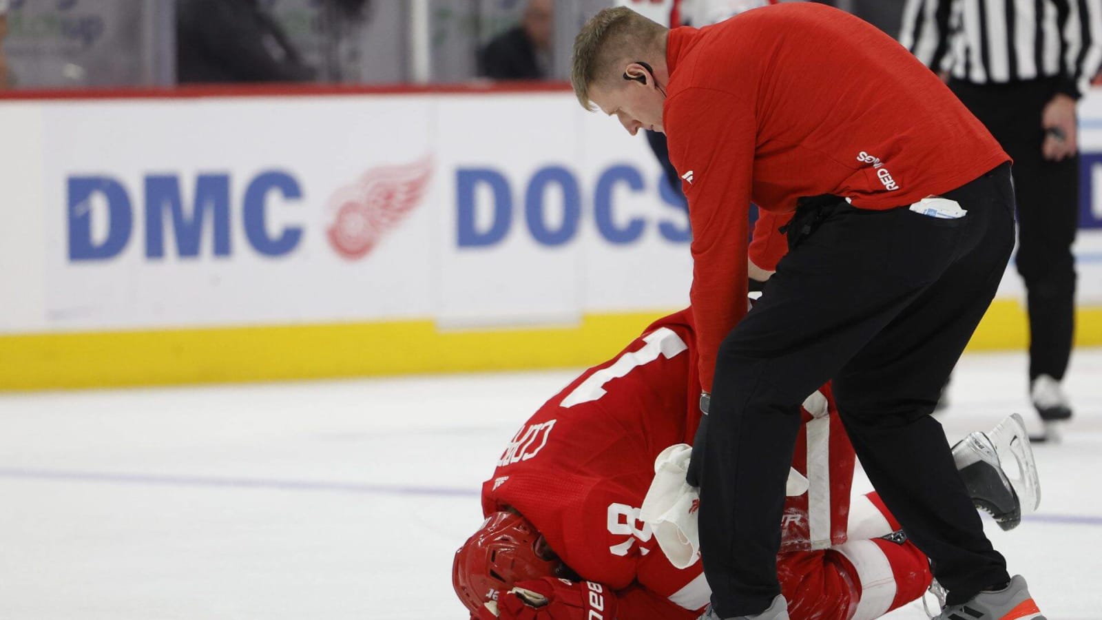 Detroit Red Wings’ Andrew Copp possibly dealing with broken cheek bone