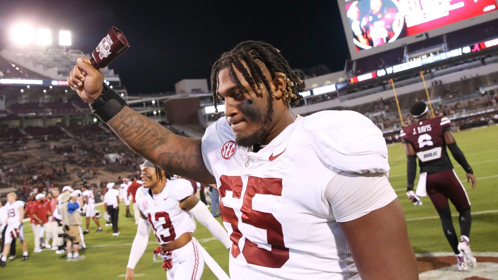 Alabama player uses great analogy to explain why the Crimson Tide is not done handling business