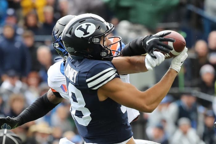 Utah State (1-3) at No. 19 BYU (3-1), 8 p.m., Thursday, ESPN