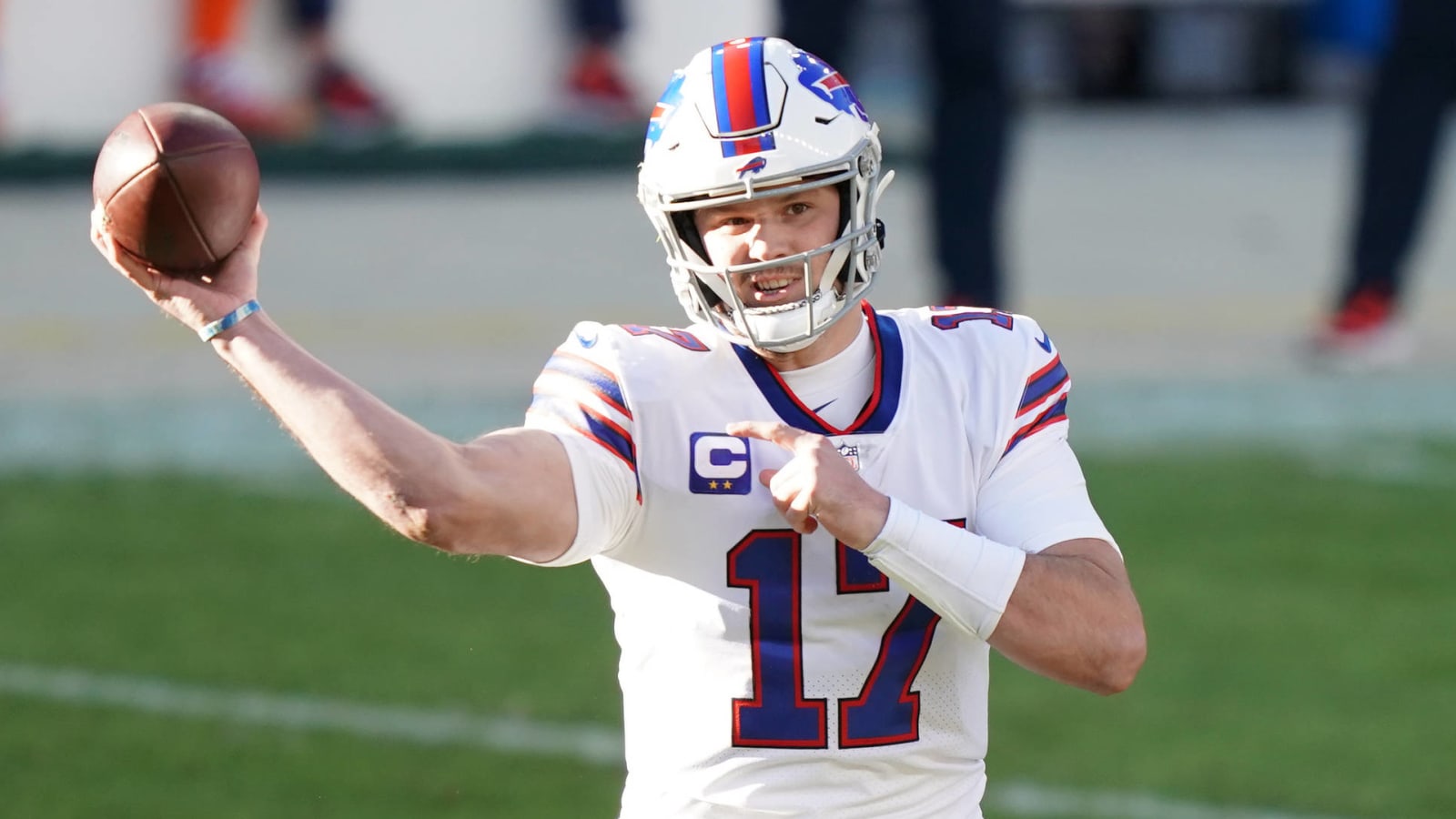 Allen, Mahomes have funny reaction to penalties costing Bills TD