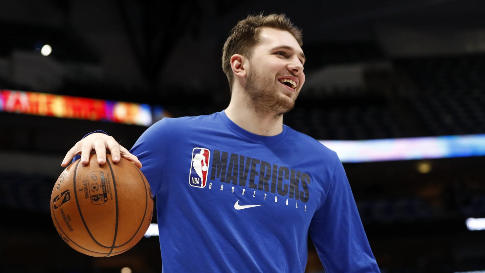 Luka Doncic has funny 'Matrix' reference after close call with sideline camera