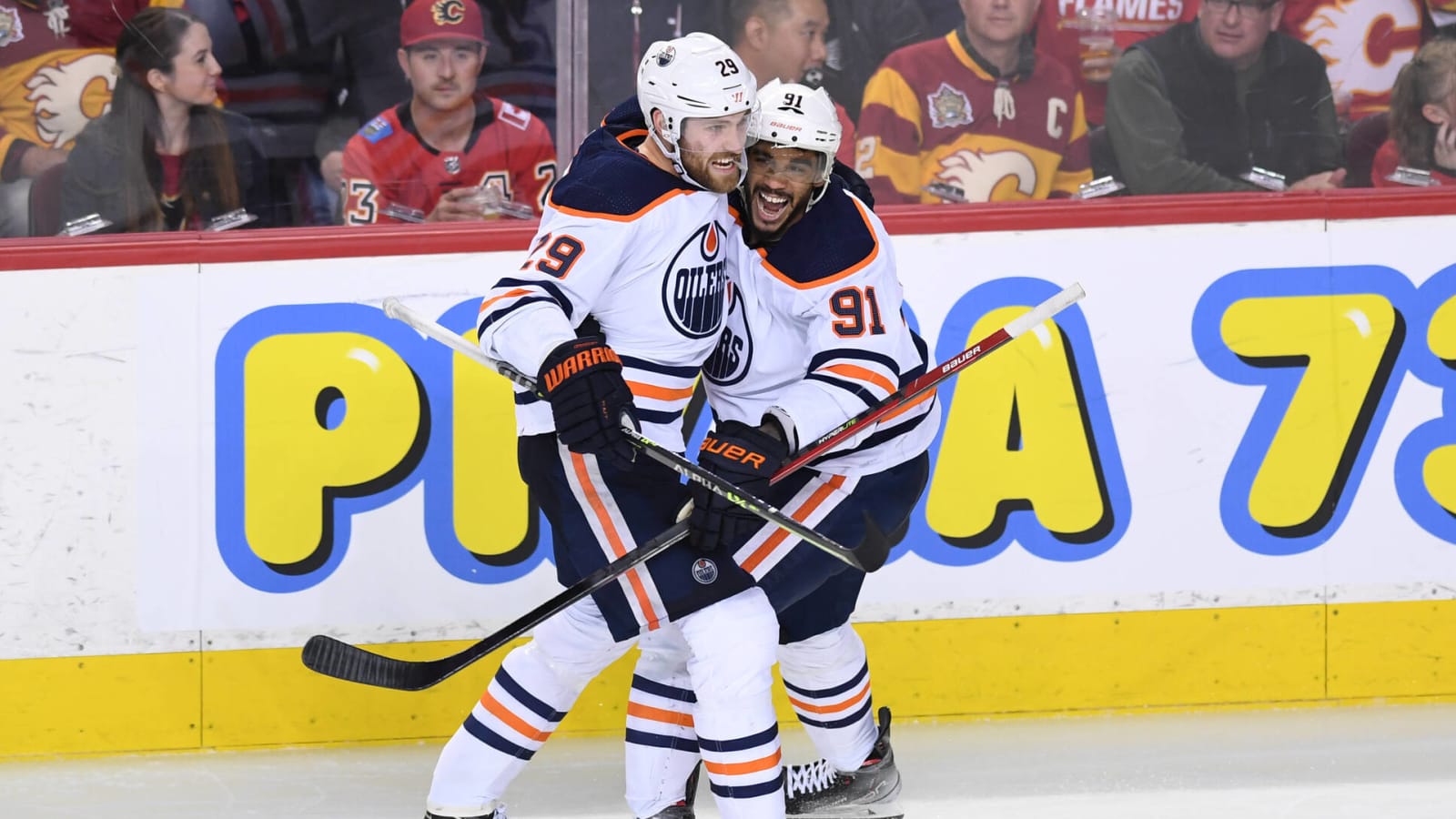 Flames have no answer for Oilers’ three-headed monster