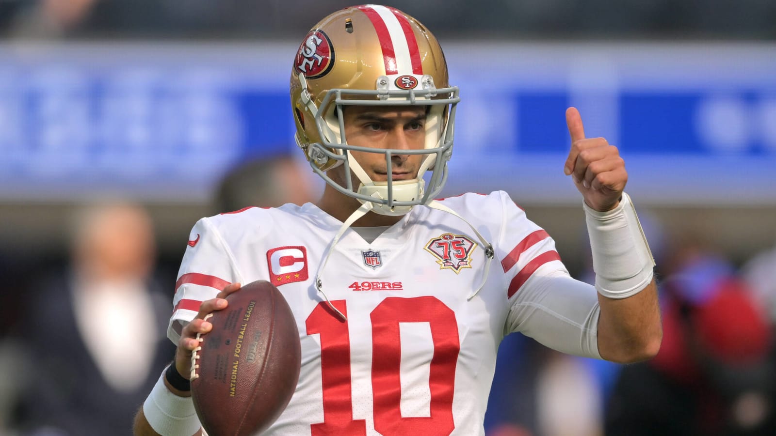 Artist compares Jimmy G. staying with 49ers to 'Wolf of Wall Street'