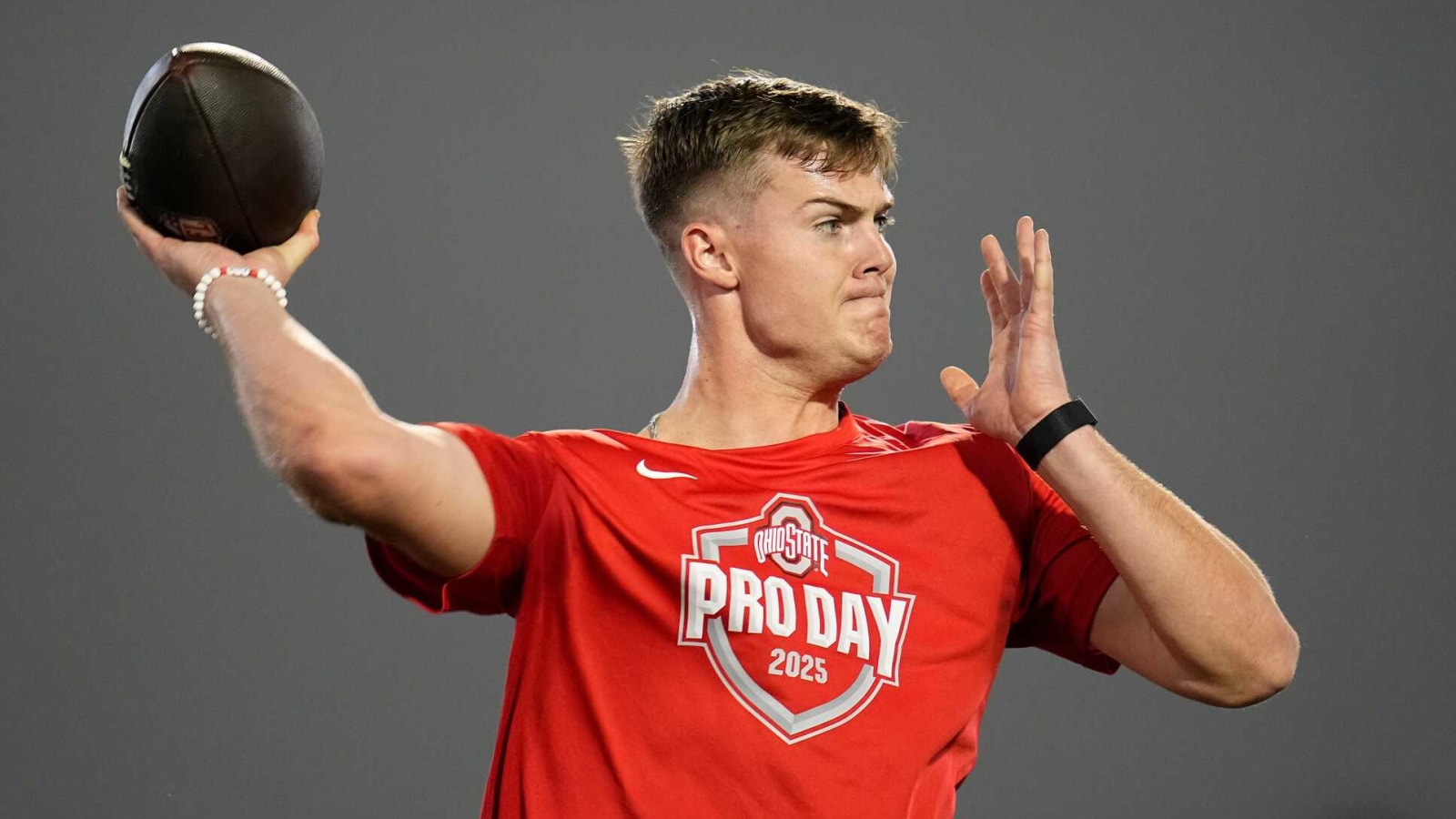 QB Will Howard makes strong statement at Ohio State pro day