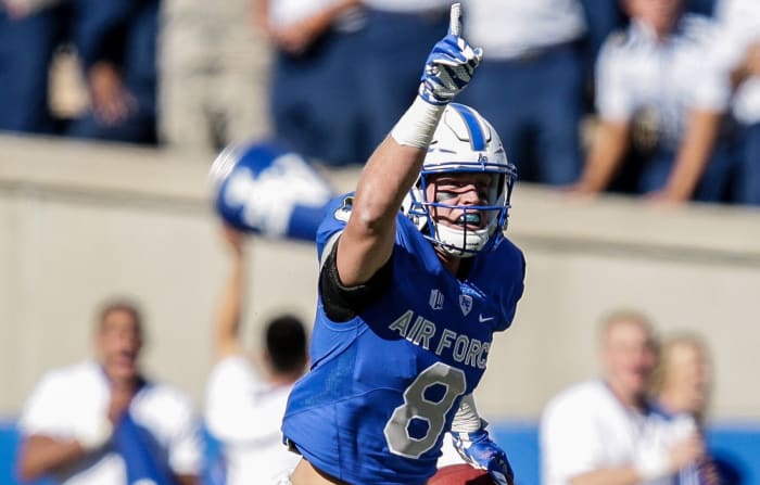 Defensive Back: Weston Steelhammer, Air Force (2013-'16)