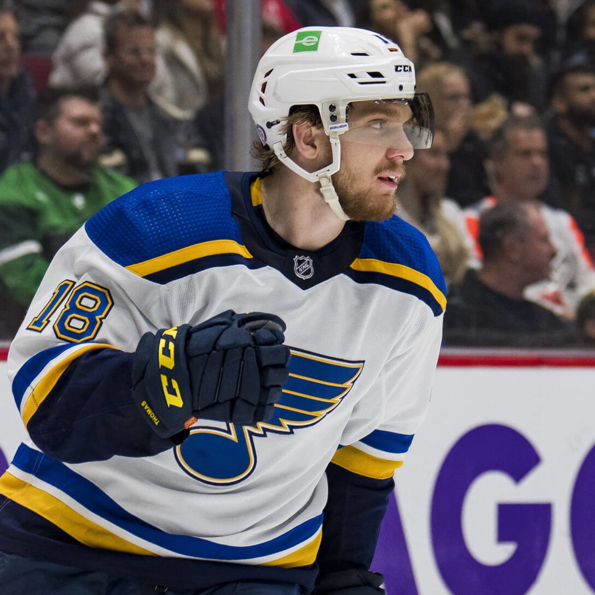 Blues Sign Robert Thomas to 8-Year Extension - BVM Sports