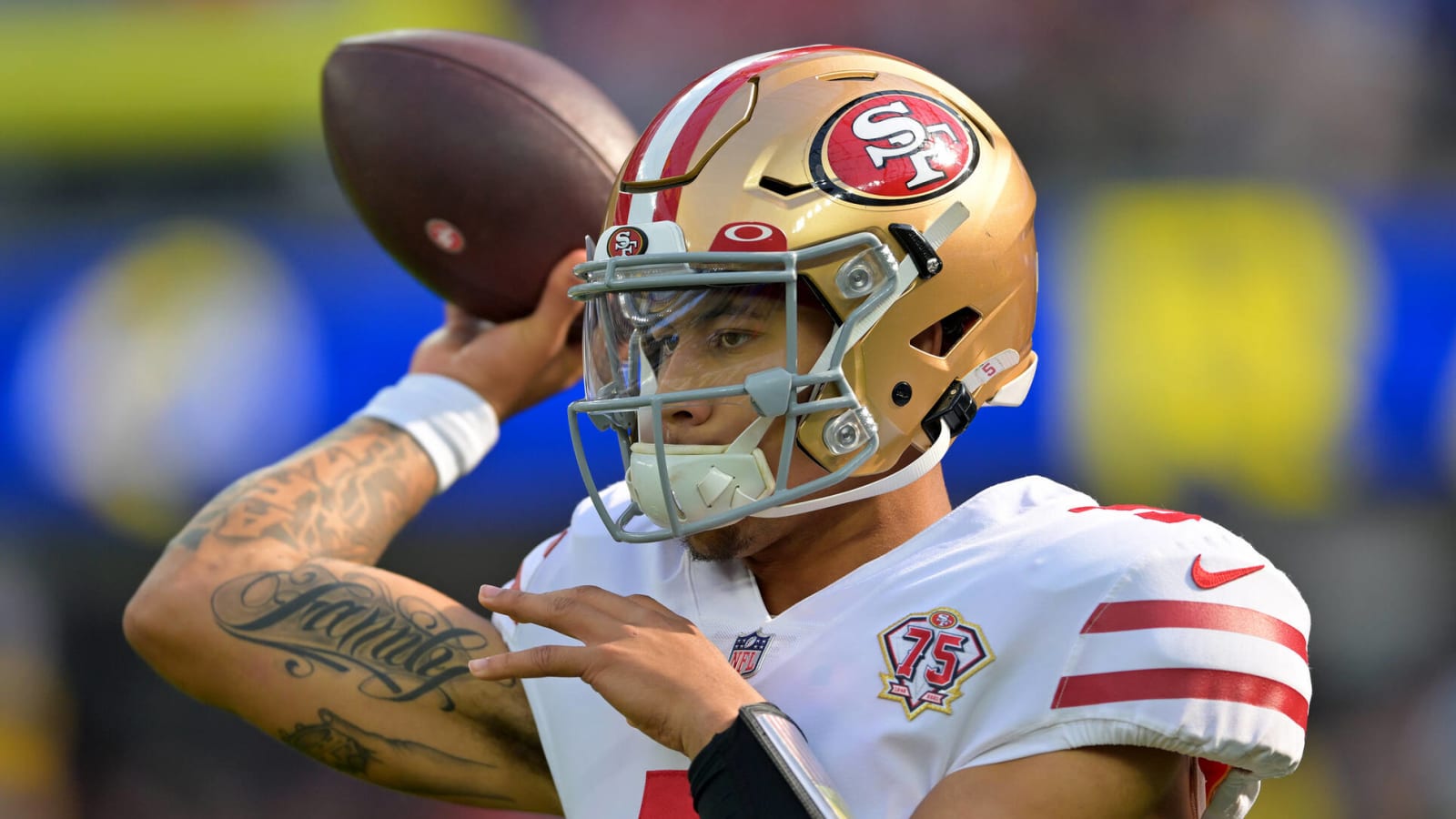 49ers concerned Trey Lance may lack adequate 'arm fitness'?