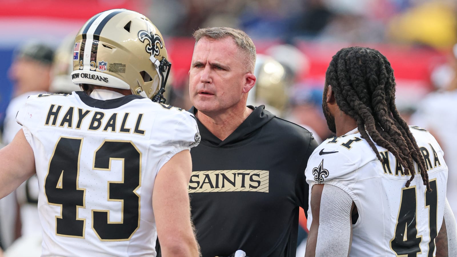 Saints’ Interim HC Darren Rizzi loses it on the sidelines after rookie punter Matthew Hayball’s costly mistake