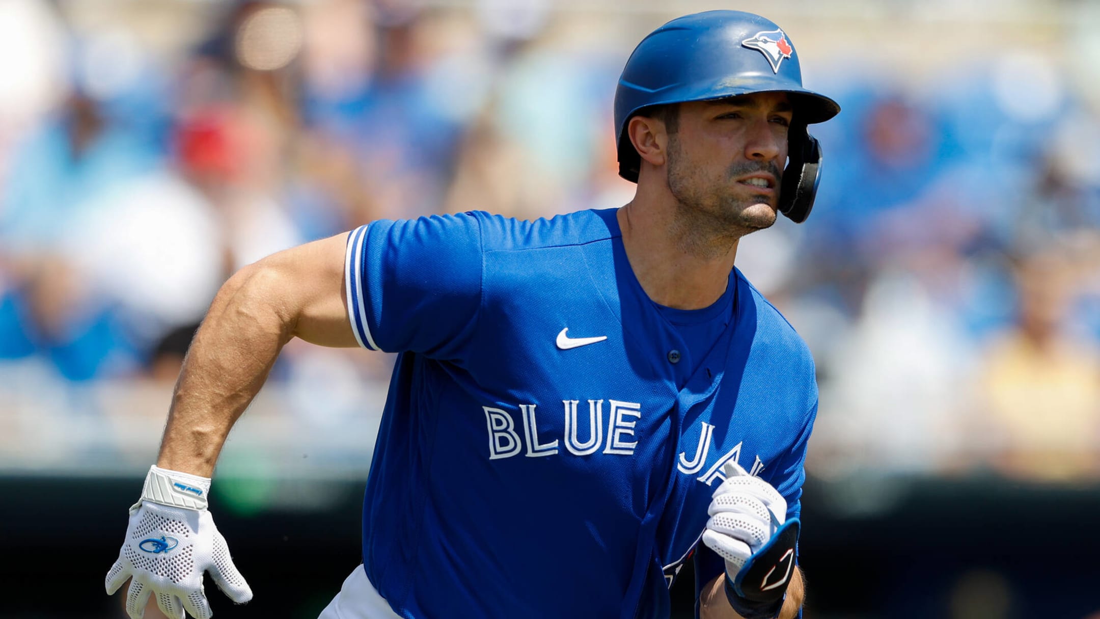 Randal Grichuk already feeling right at home with Blue Jays