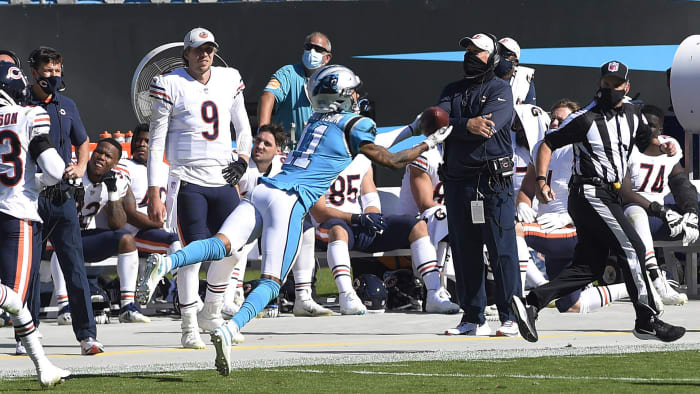 The NFL's unusual receiving leader