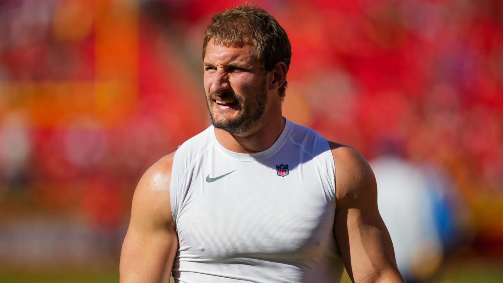 Joey Bosa seen crying after what looked like serious injury