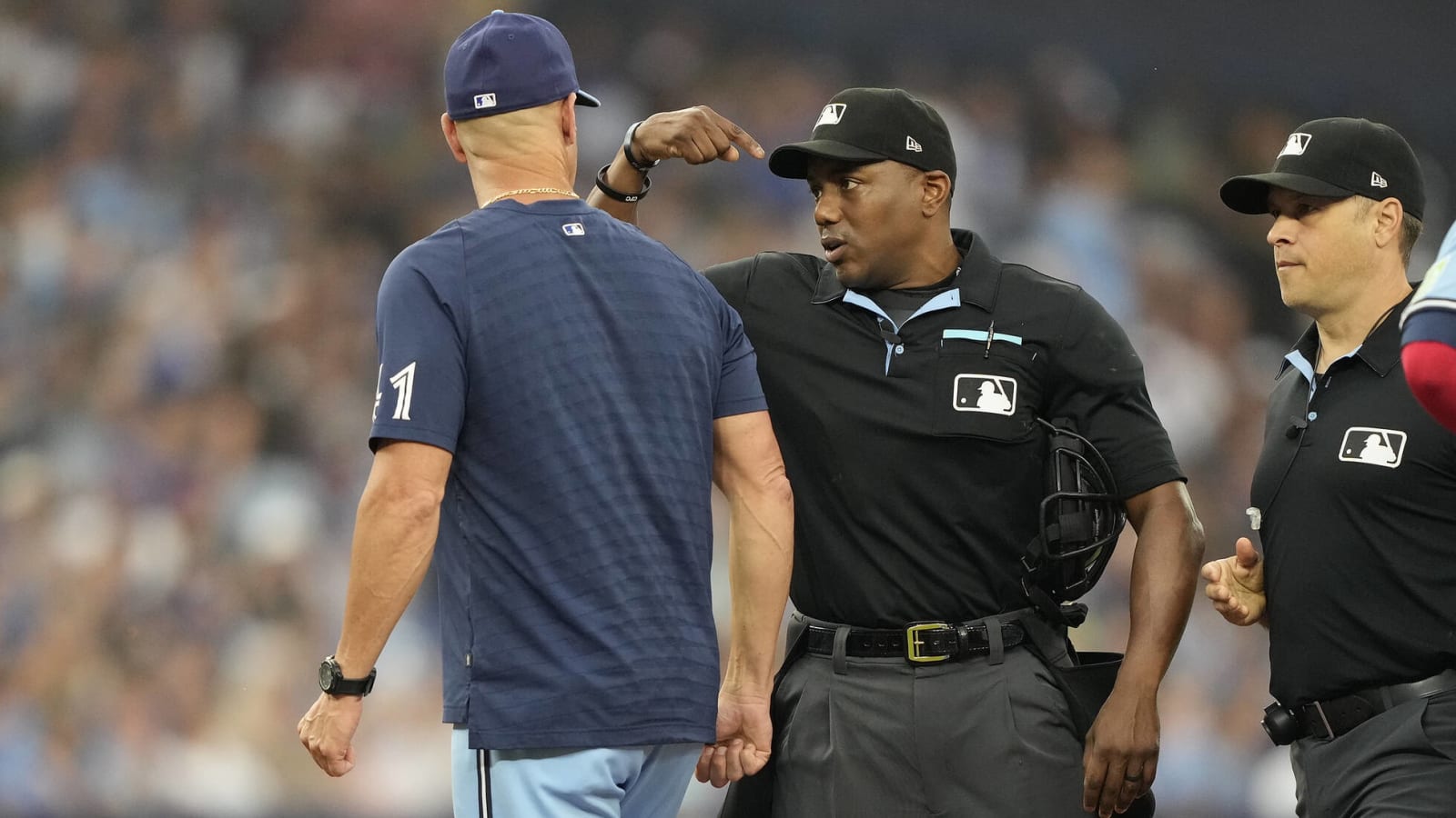 Blue Jays pitching coach had one of most odd ejections you'll see