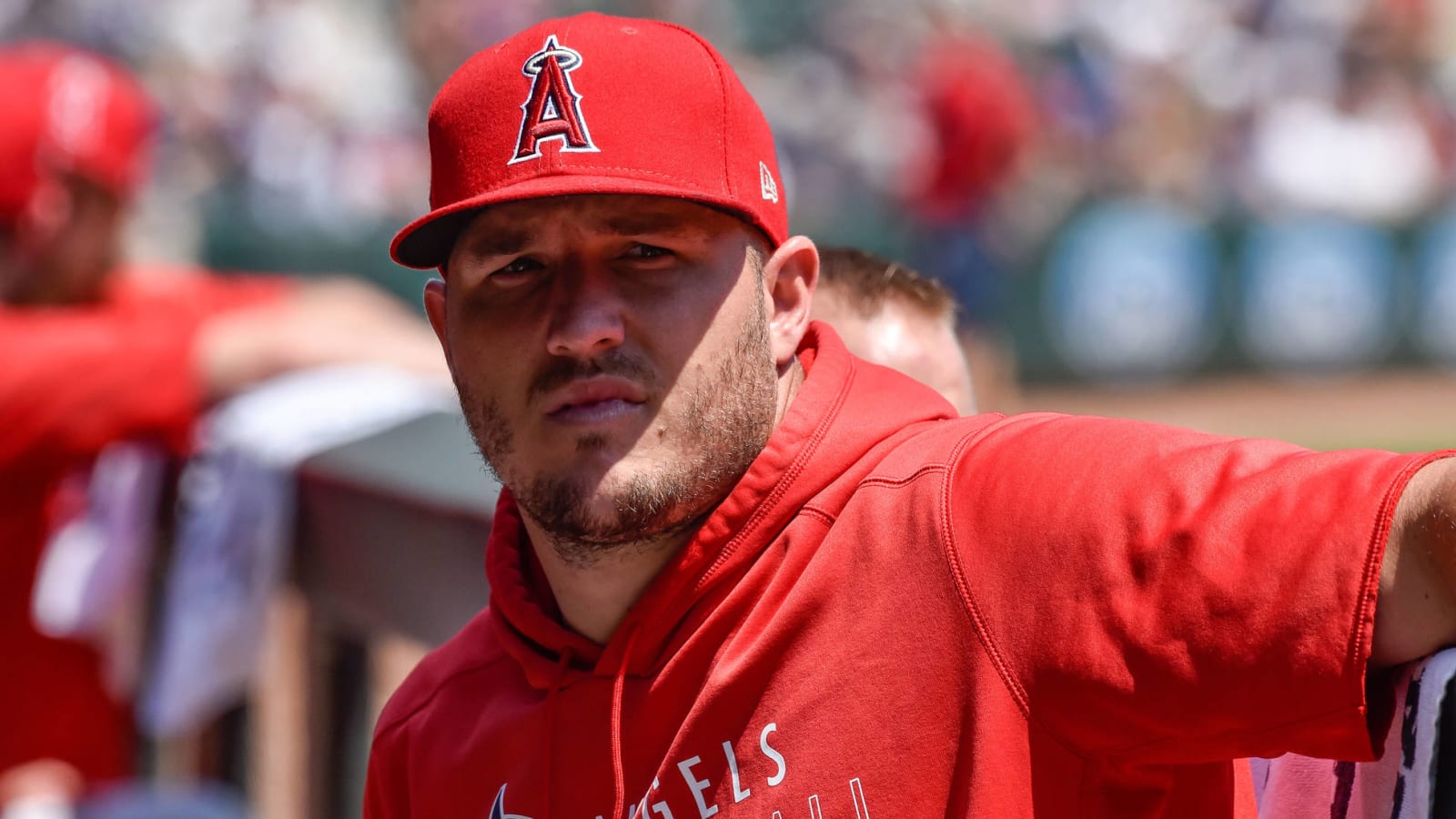 Mike Trout gives injury update