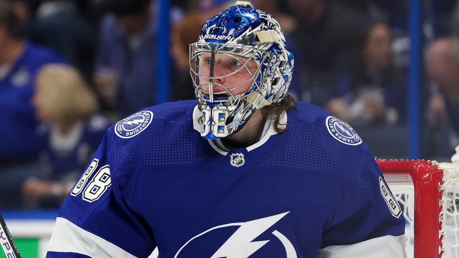 Star Lightning goaltender back on ice practicing Yardbarker