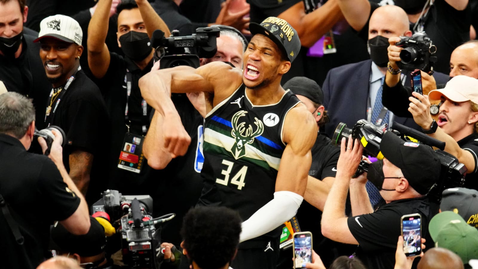 Giannis shares why he missed team championship photo