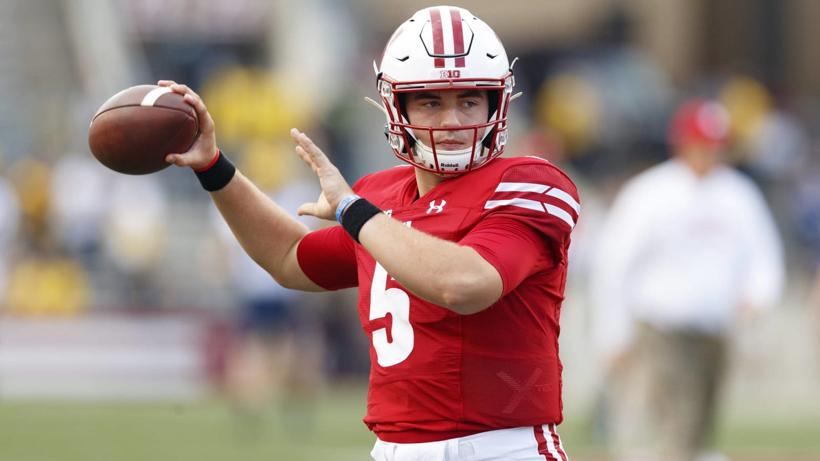 Wisconsin QB Graham Mertz questionable vs. Illinois