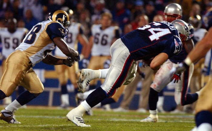 ProJo Patriots Moments: Pats upset Rams to win Super Bowl XXXVI