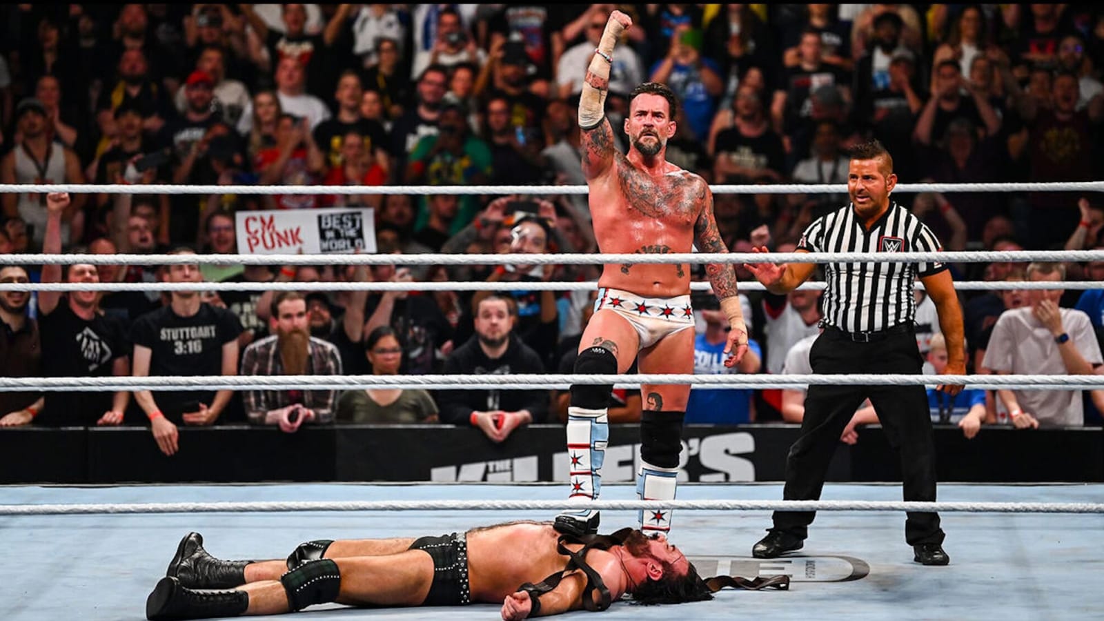 CM Punk Wants World Heavyweight Champion Gunther After WWE Bash In Berlin