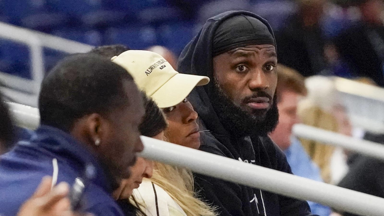 LeBron James Attends NBA Combine To Watch Bronny