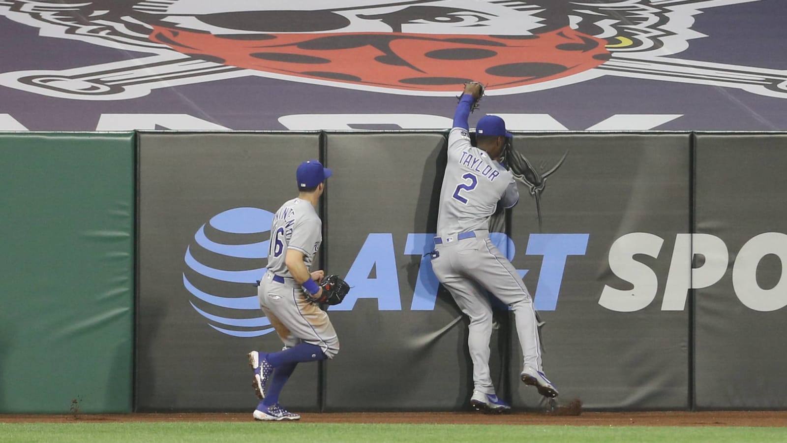 Watch: Michael Taylor gave Jacob Stallings a boost on HR