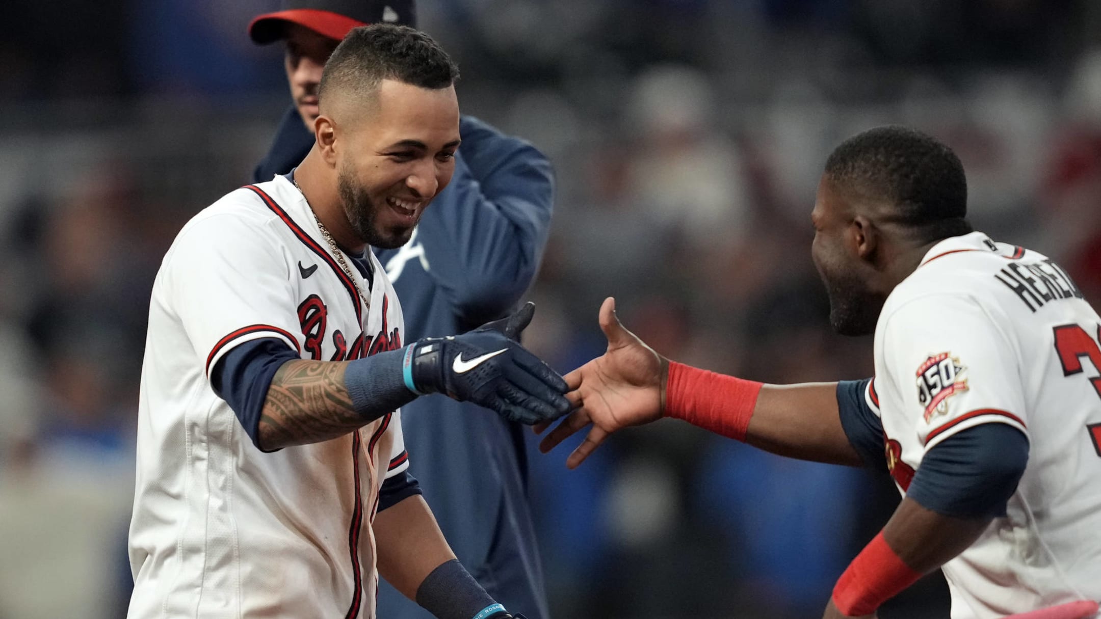 Braves walk off Dodgers in NLCS Game 2, Eddie Rosario plays hero