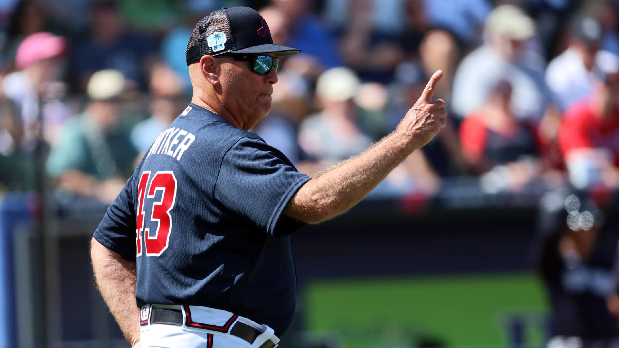 Brian Snitker excited about Marcell Ozuna's performance