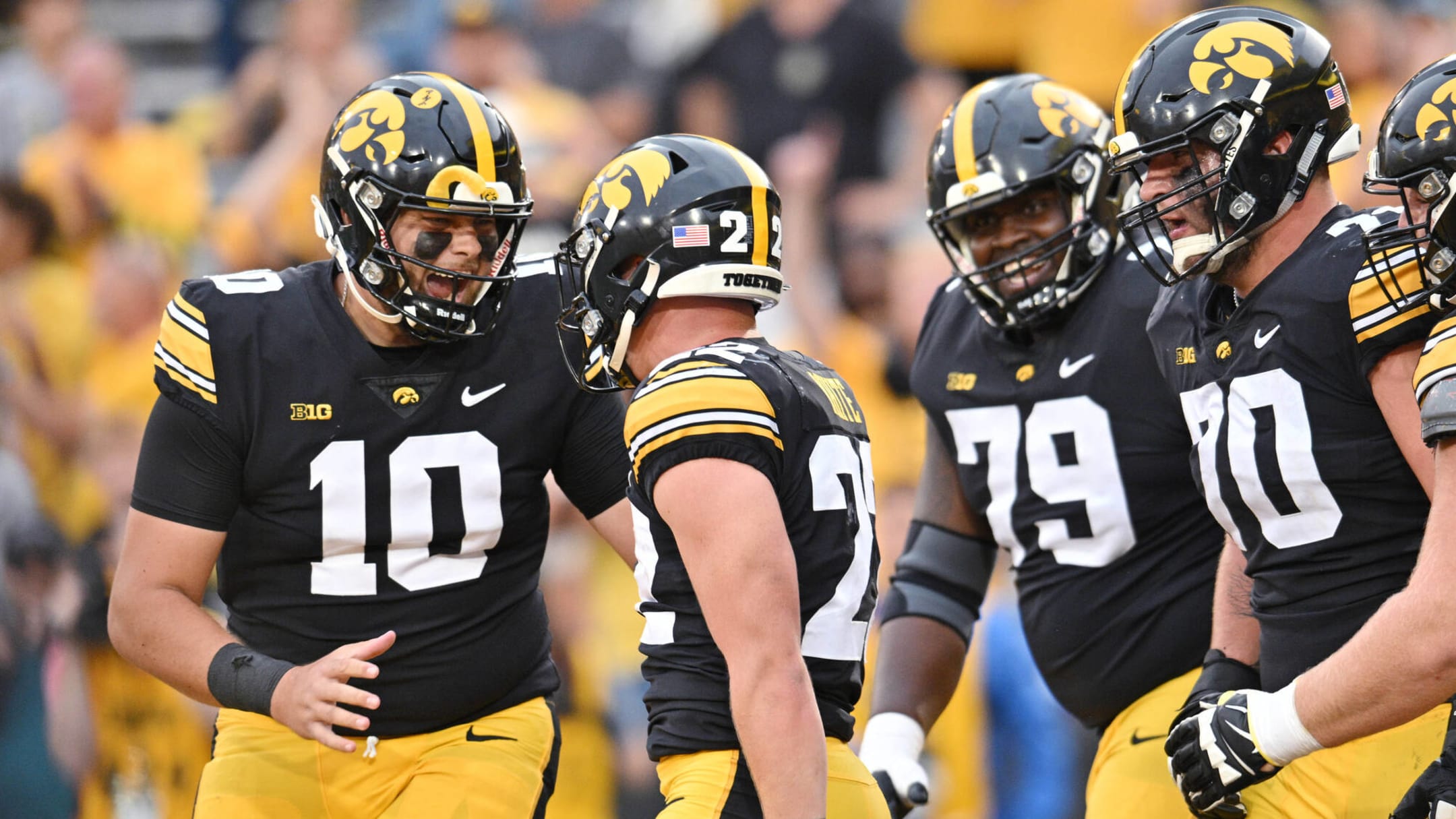 Watch: Iowa Hawkeyes reveal slick alternate uniforms for clash with Penn  State