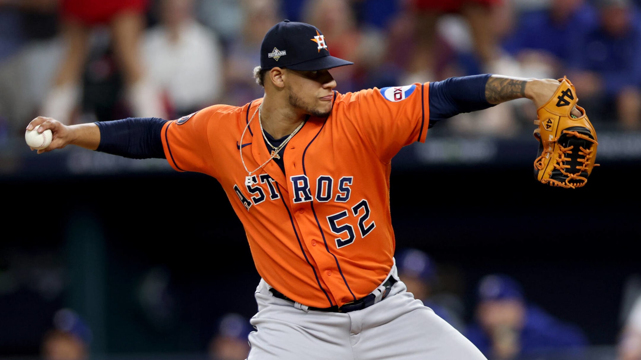 Astros' Bryan Abreu brings the heat in season debut