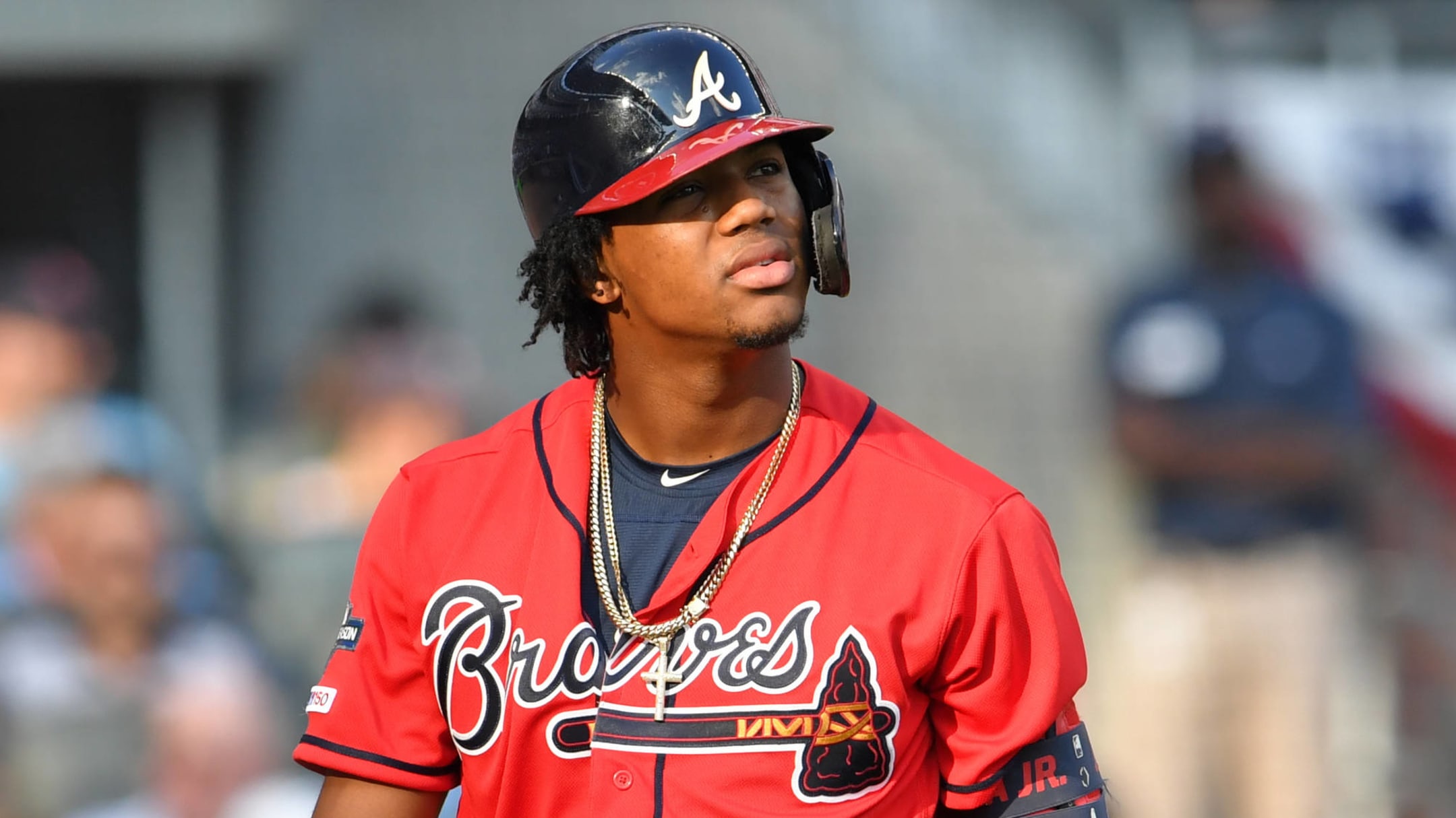 Ronald Acuña becomes first player ever with 15 homers, 30 steals through 70  games
