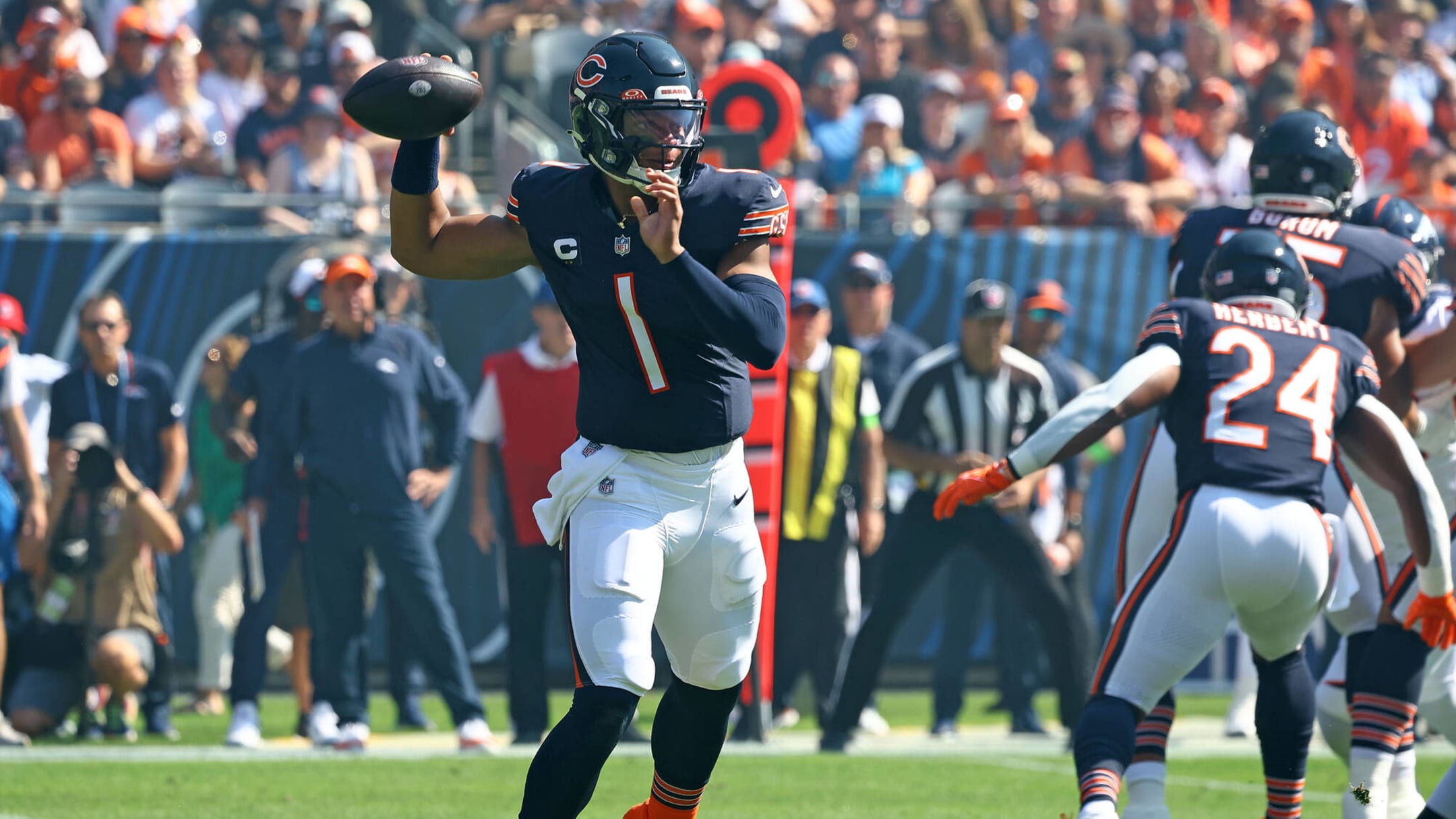 If I just catch the d*** ball': Frustrated Darnell Mooney gets real on  Bears loss to Commanders
