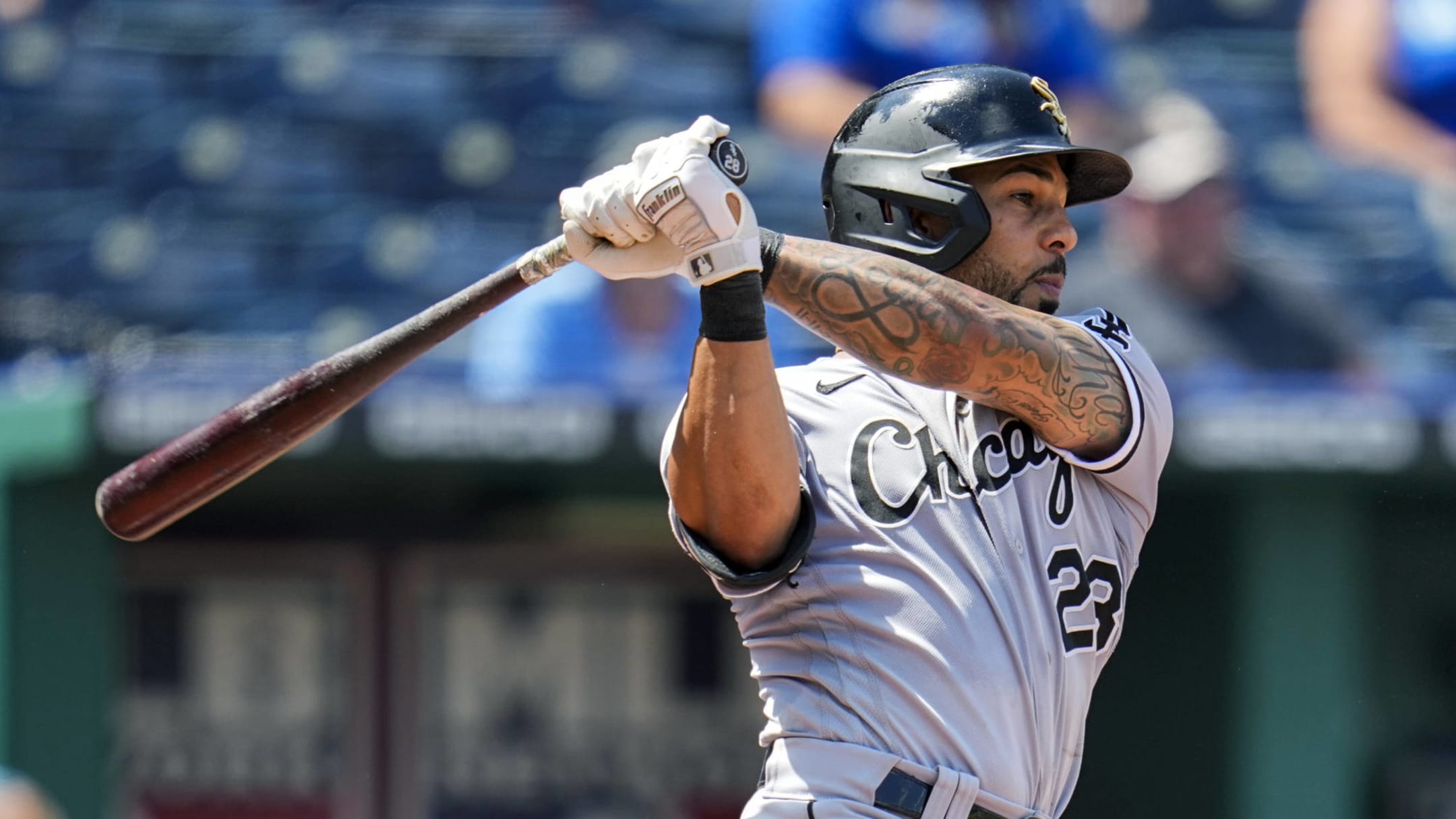 White Sox starting an all-Garcia outfield against the Twins