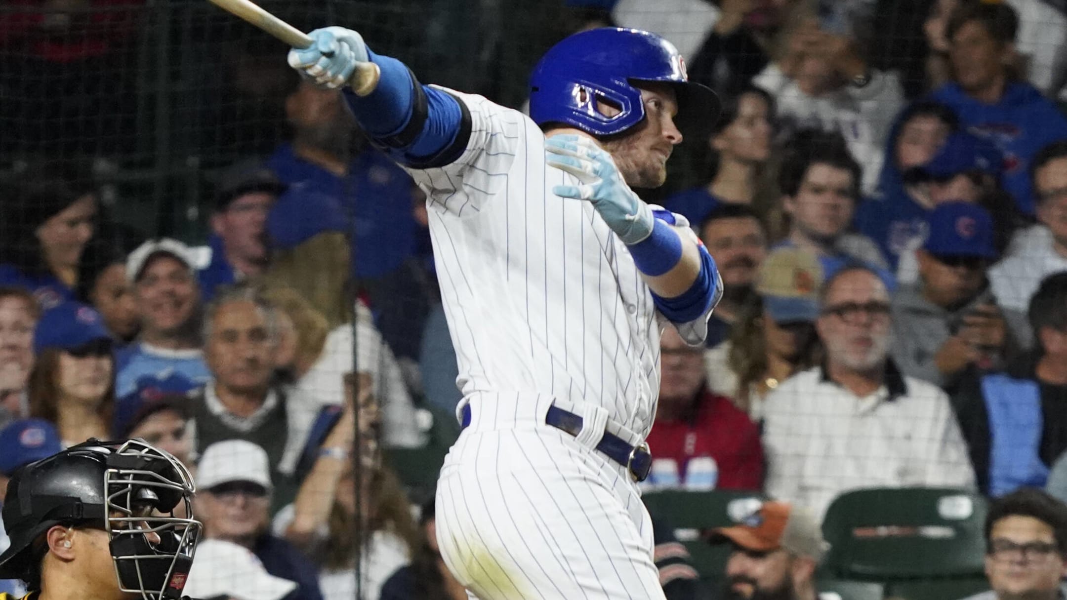 Ian Happ: A great night for the Cubs ends with an injury